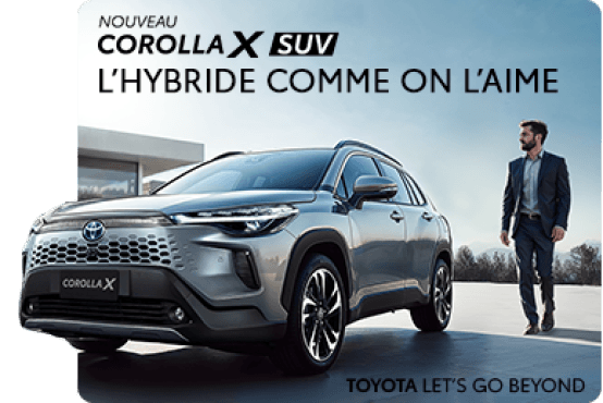 Corolla X SUV Hero Mobile